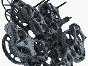 gear mechanism v 1 3Dモデル