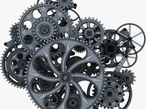 gear mechanism v 1 3D Model
