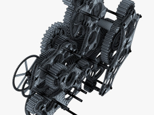 gear mechanism v 1 3Dモデル