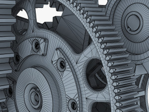 gear mechanism v 1 3Dモデル