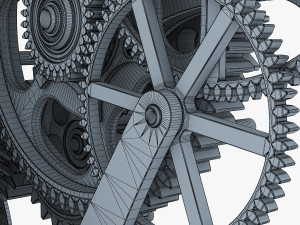 gear mechanism v 1 3Dモデル