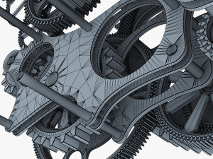 gear mechanism v 1 3Dモデル