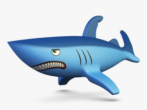 shark v 1 3D 模型