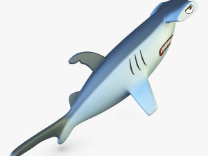 hammerhead shark v 1 3D-Modell