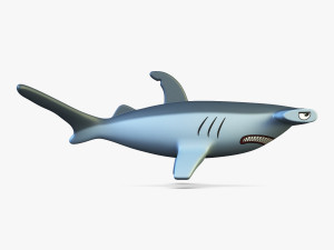 hammerhead shark v 1 3D-Modell