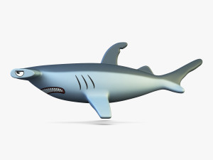 hammerhead shark v 1 3D-Modell