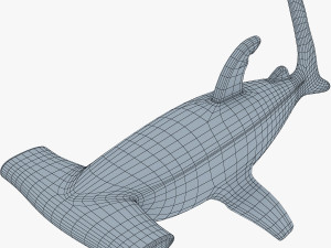 hammerhead shark v 1 3D-Modell