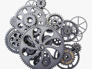 gear mechanism v 2 3D 模型