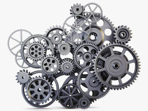gear mechanism v 2 3D Model