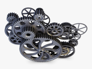 gear mechanism v 2 3D 模型