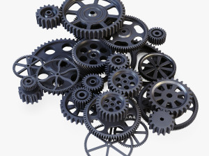 gear mechanism v 2 3D 模型