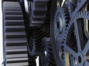 gear mechanism v 2 3D 模型