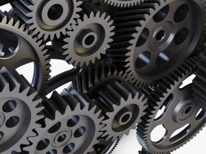 gear mechanism v 2 3D 模型