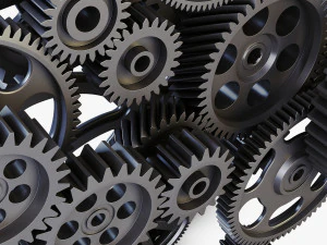 gear mechanism v 2 3D Model