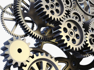 gear mechanism v 2 3D 模型