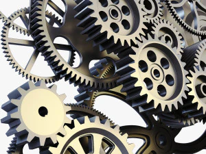 gear mechanism v 2 3D Model