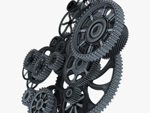gear mechanism v 2 3D Model