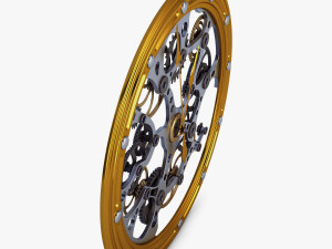 clock mechanism v 1 Model 3D