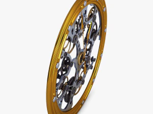 mecanismo de rel&oacute;gio v 1 Modelo 3D