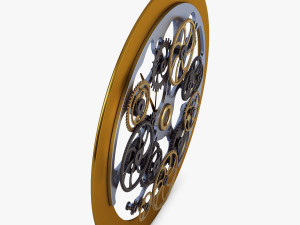 clock mechanism v 1 Model 3D