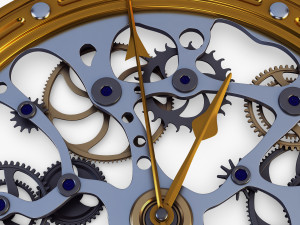 clock mechanism v 1 Model 3D