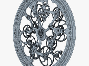 clock mechanism v 1 Model 3D
