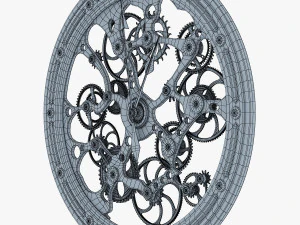 mecanismo de rel&oacute;gio v 1 Modelo 3D