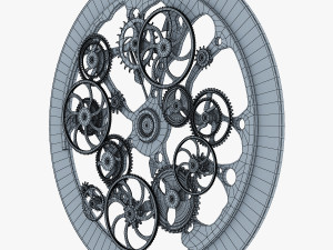 clock mechanism v 1 Model 3D