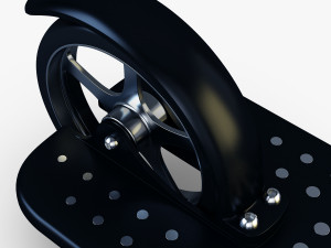 xootr mg black Modelo 3D