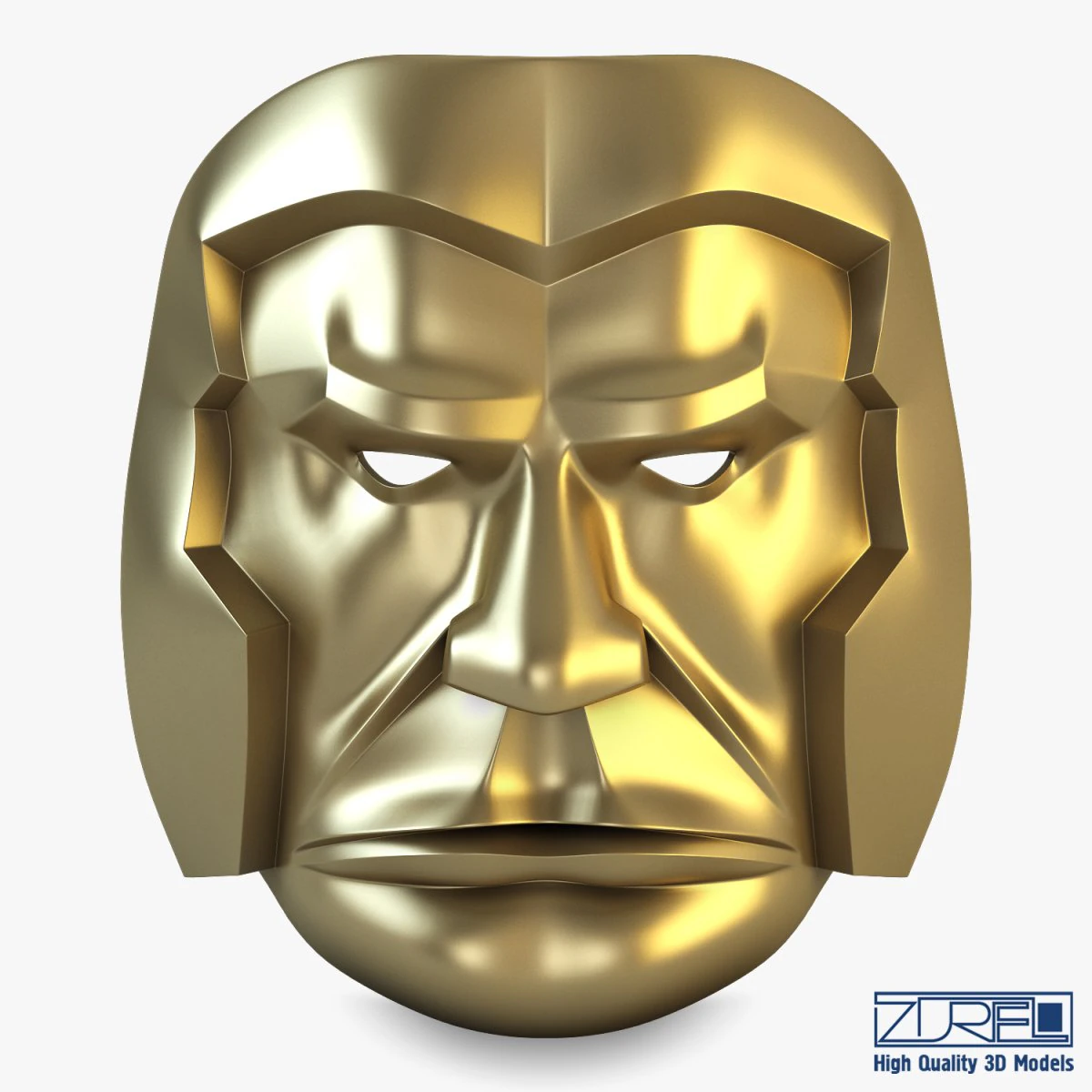 bad man mask v 1 3D Model .c4d .max .obj .3ds .fbx .stl .blend 