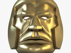 bad man mask v 1 3D Model