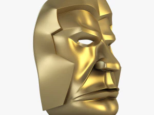 bad man mask v 1 3D Model