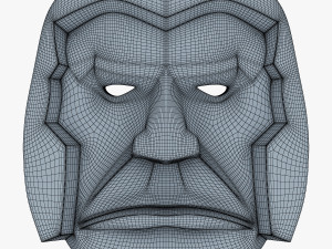 bad man mask v 1 Model 3D