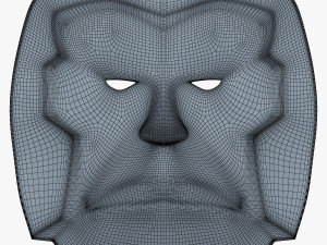 bad man mask v 1 Model 3D