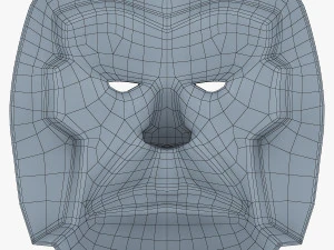 bad man mask v 1 3D Model