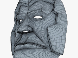 bad man mask v 1 Model 3D