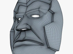 bad man mask v 1 3D Model