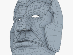bad man mask v 1 Model 3D