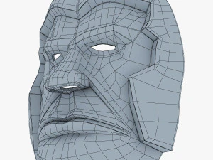 bad man mask v 1 3D Model