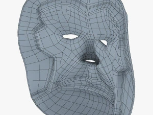 bad man mask v 1 3D Model