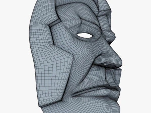 bad man mask v 1 3D Model