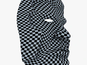 bad man mask v 1 3D Model