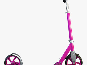 kick scooter pink Modelo 3D
