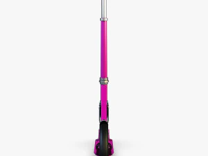 kick scooter pink 3D Model