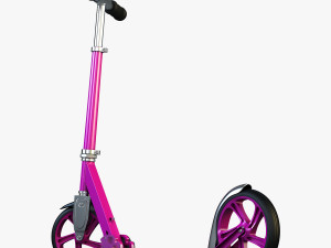 kick scooter pink Modelo 3D