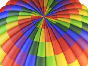 hot air balloon v 1 3D Model