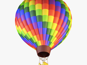 hot air balloon v 1 3D Model