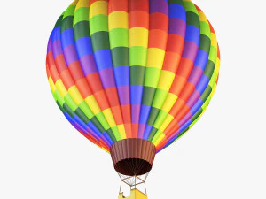 hot air balloon v 1 3D Model