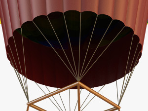 hot air balloon v 1 3D Model