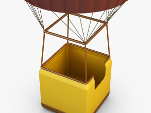 hot air balloon v 1 3D Model